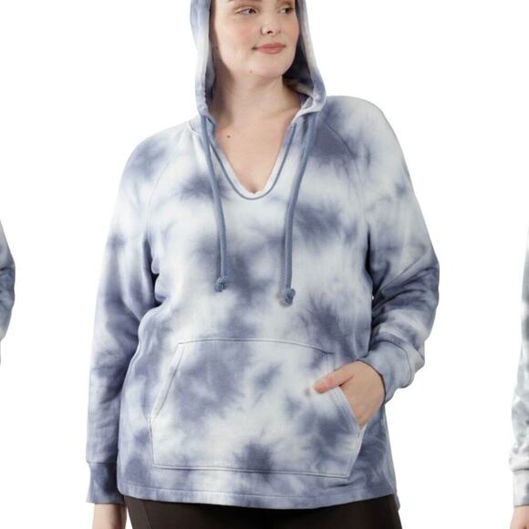 90 DEGREE BY‎ REFLEX Lilac Brushed Pullover hoodie - Picture 1 of 9